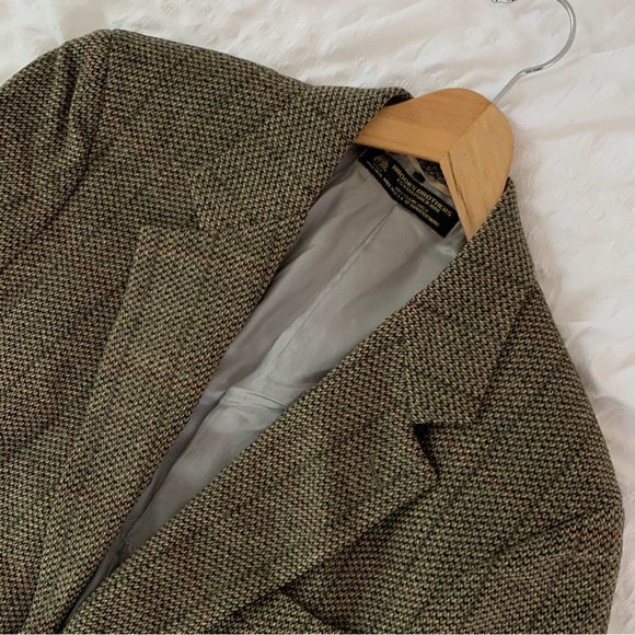 Brooks Brothers Other - Vintage Brooks Brothers Thomas Brown Tweed Blazer 40R 40 Regular